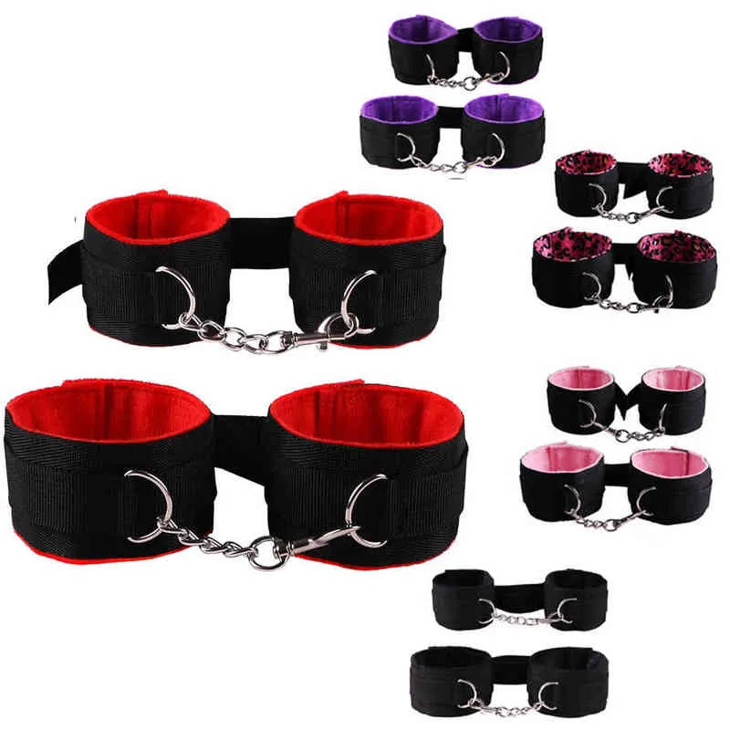 NXY SEX volwassen speelgoed 3 kleuren exotische producten voor volwassenen spellen bondage set bdsm kits handboeien speelgoed zweep gag staart plug vrouwen accessoires 0330