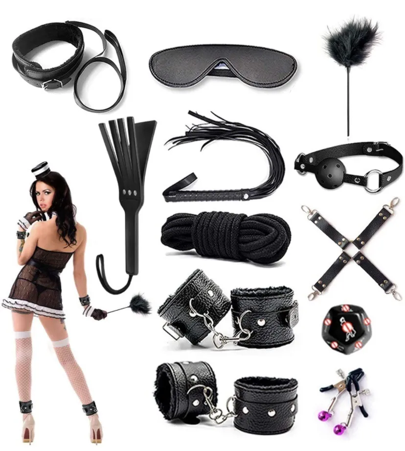 Brinquedos sensuais SM Adultos Erótica corda bondage loja de equipamentos Plug Anal Dildo masturbador Vibrador Chicote ferramentas Brinquedo para Casal