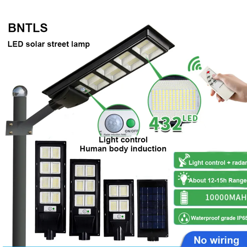 30W 60W 90W 120Wポータブルランタン統合LEDソーラーストリートランプソーラーパネルライトコントロール  人体誘導ソーラーランプ