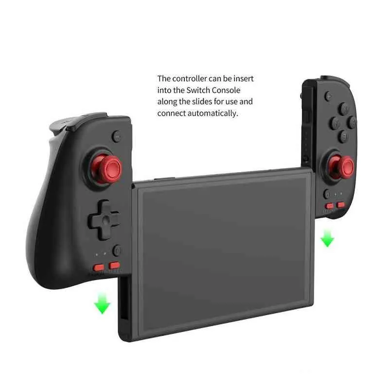 2022 Nieuw voor Nintendo Switch OLED Gamepad Controller Handheld Grip LeftRight Split Draadloze Handvat Console voor NS OLED Joypad h220421