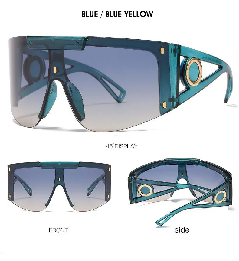 Sonnenbrille Mode Frauen Big Frame UV400 Stilvolle Outdoor-Verkäufer Fahren Einkaufen SonnenbrilleSunglasses275G