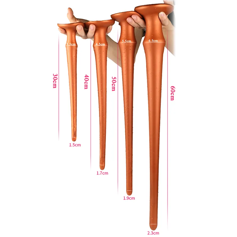 Super Zachte 60Cm Lange Enorme Vagina Anale Dildo Anus Expander Sexy Speelgoed Voor Vrouwen Man G Spot Butt plug Mannelijke Prostaat Massager