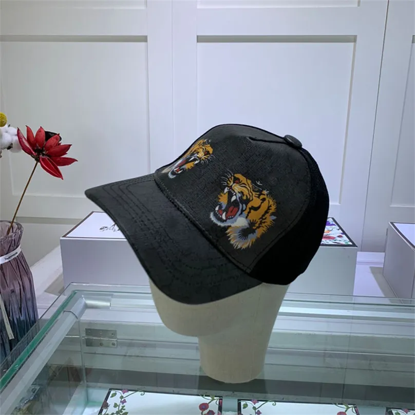 Design Tiger Animal Hat Hafted Snake Męska marka męskiej i damskiej czapki baseballowej Regulowane sporty golfowe 2888 HH 218C