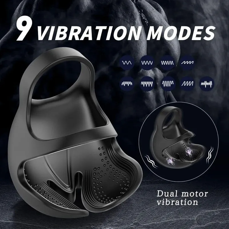Penisring Hodenvibratoren für Mann Masturbator Sexspielzeug Muschi Sexy Männer Vibrierender Keuschheitsgürtel Stimulationshahn 220520
