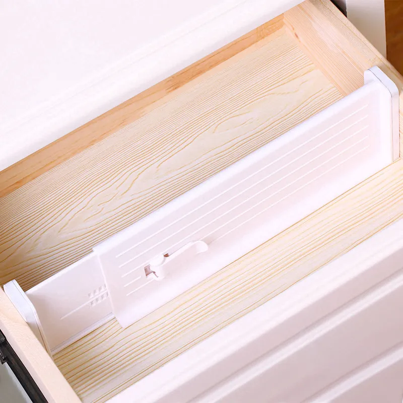 Nuovo divisore cassetti regolabile divisori cassetti organizzatore separatori regolabili camera da letto bagno armadio cucina ufficio 0615
