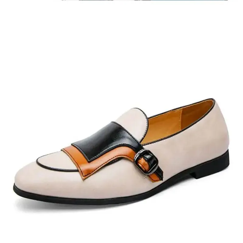 Men Dress Shoes Loafer Designer PU Leather Fashion Low Heel Fringe Spring Comfortable Vintage Classic Male Casual DH846