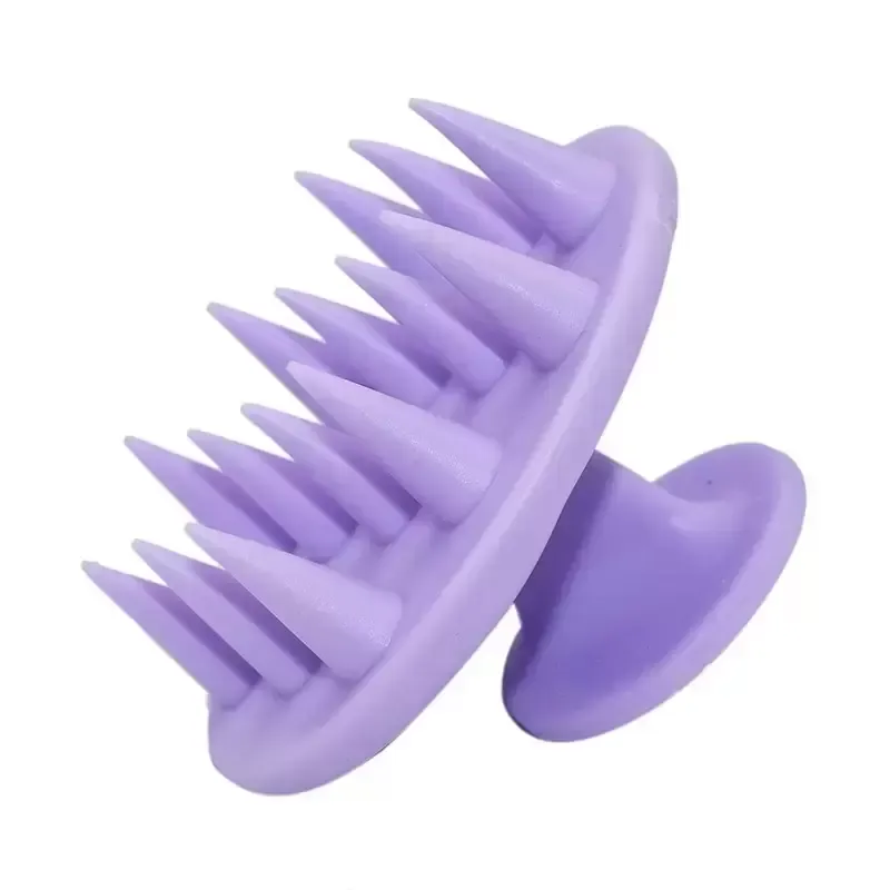 Silicone Shampoo Scalp Hair Massager-shampoo Massage Comb Bath Brush Scalp-massager Hair-shower Brush Combs Care Tool C0330