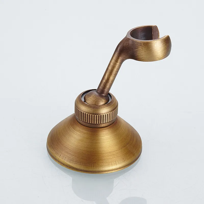 Solid Koppar Antik mässing Handhållen Dusch Telefon Stil Bronbadrum Hand Head Spray Vattenbesparing med 1,5 m Slang 220401