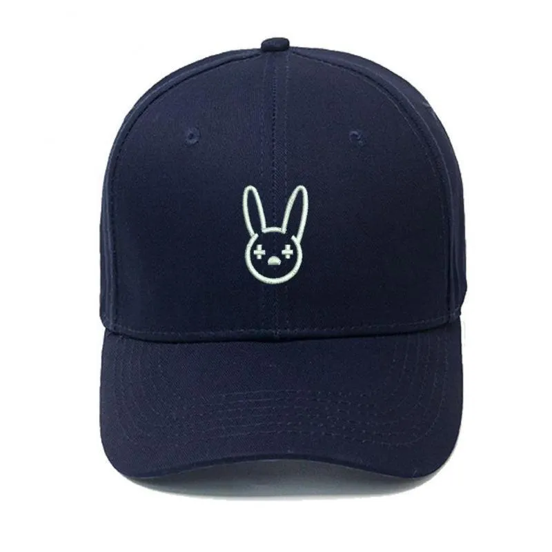 Bad Bunny Baseball Cap Men Spring Rapper Hip Hop Dad Hat 100 Cotton Gorras unisex broderade benhattar 2205116808588