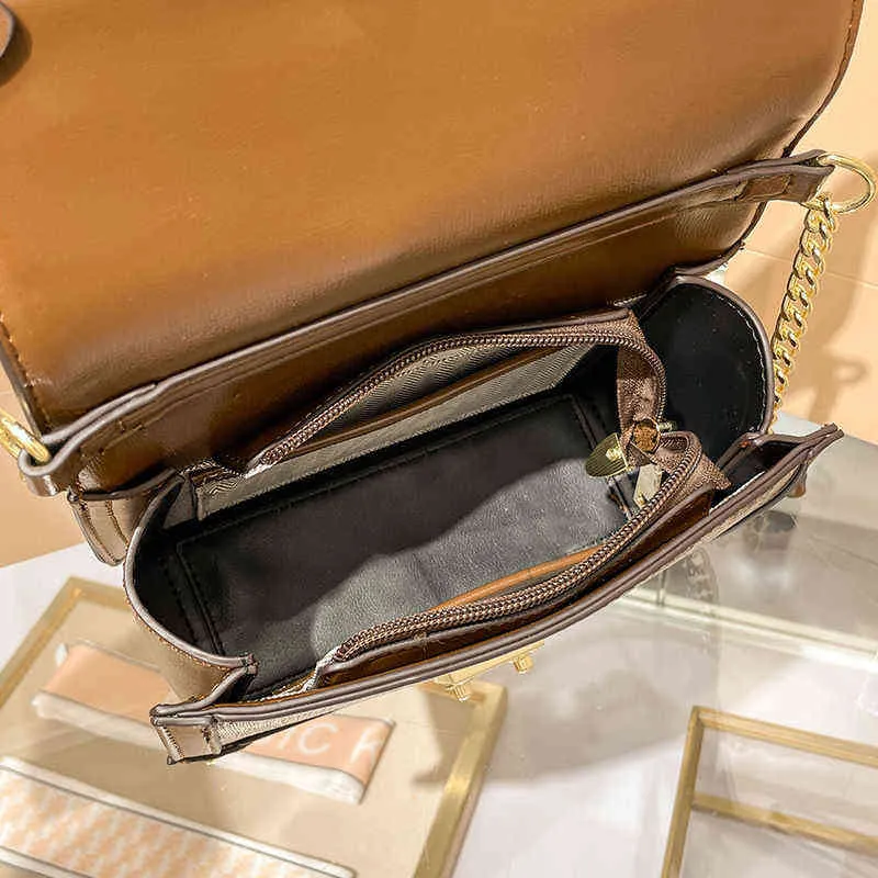 Handbag Light luxury leather chain women's new autumn and winter sling Shoulder Messenger Bag organ