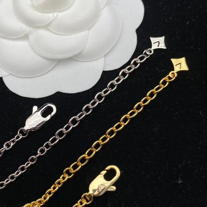 Moda feminina pulseira designer jóias acessórios das mulheres corrente pulseiras designers diamantes ouro prata pulseira d2303211f308b