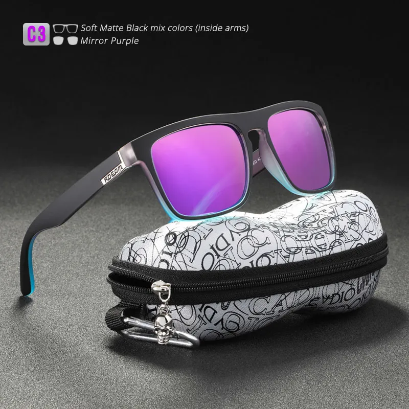 KDEAM Fashion High Fashion نظارات شمسية للرجال والنساء Night Night Driving Glasses Pochromic Lentes Mujer 220531
