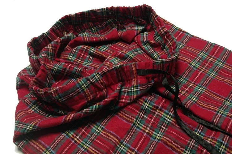 Autunno e inverno moda donna tessuto di flanella sciolto plaid pigiama casual set femminile alla moda colore morbido cotone lounge pigiameria 220329