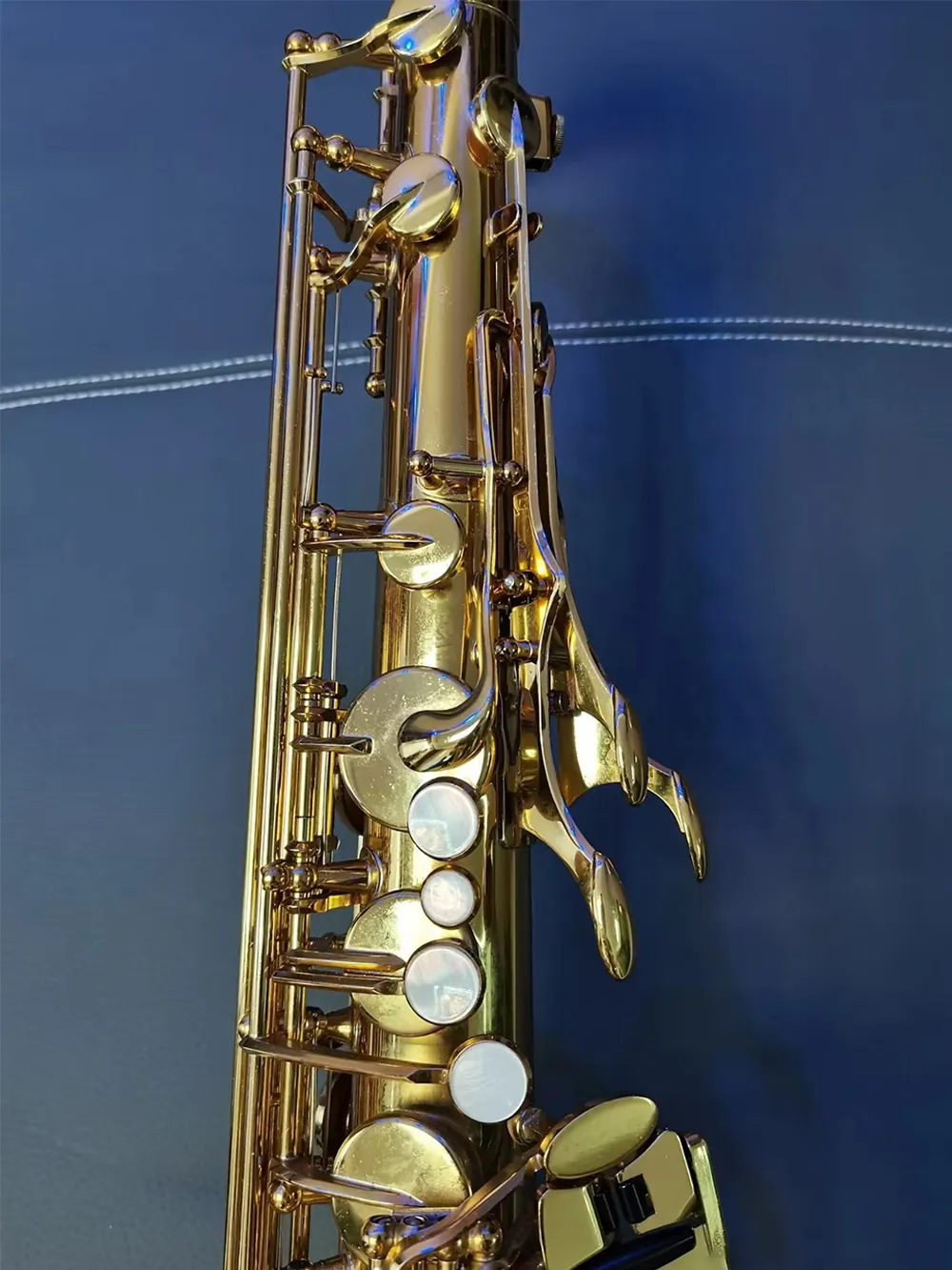 Klassiek YTS-480 Structuur Model B-Key Professionele tenorsaxofoon Jazz-instrument Comfortabel gevoel Sax Professional-Grade Tone