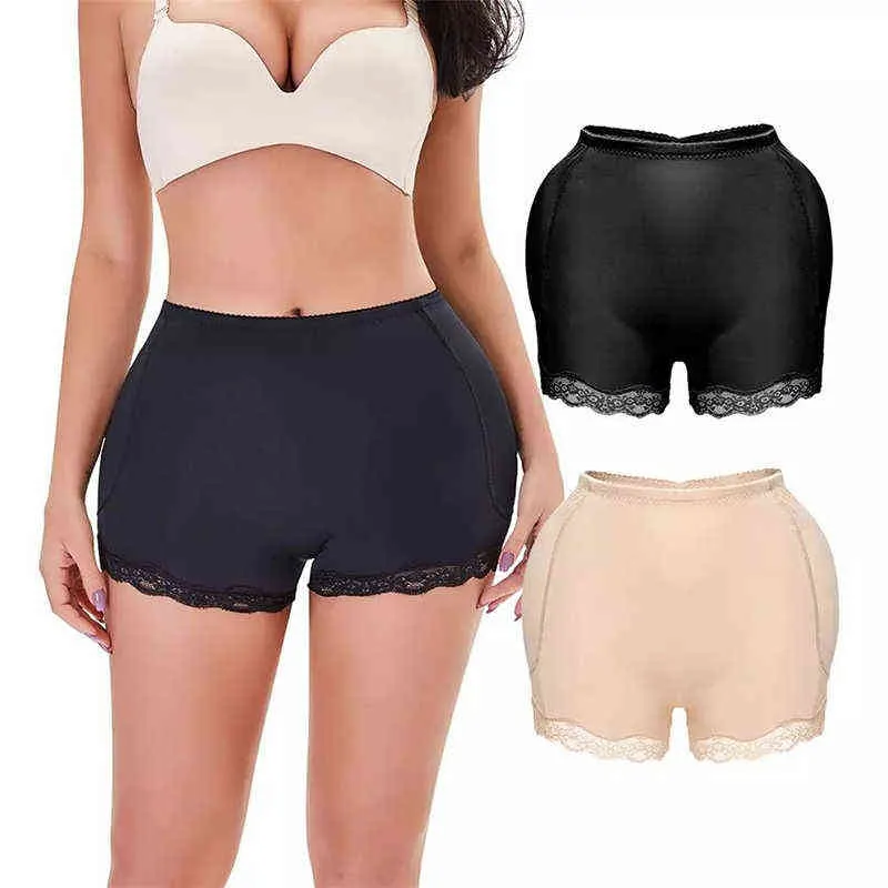 Big Ass Hip Enhancer Padded Panty Dress Body Shaper midjetränare Booty Skinka Sexig rumpa Lifter Mage Control trosor Shapewear L220802