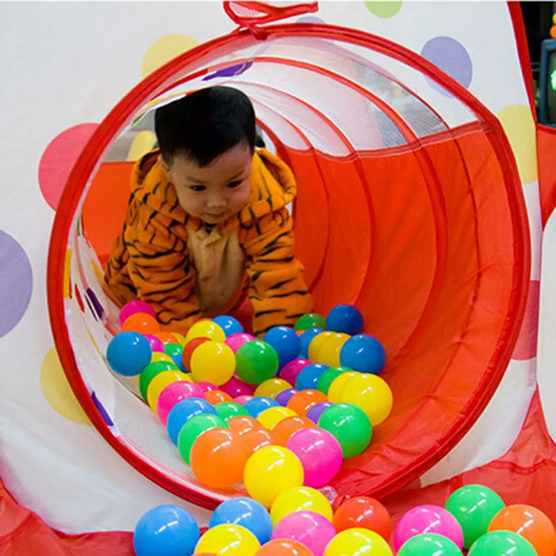 Imbaby 3 w 1 zabawkowe namioty dla dzieci dziecięce kulki oceaniczne w pomieszczeniach suchy basen maluch plac zabaw park składany dzieci bawi się playpen 220621