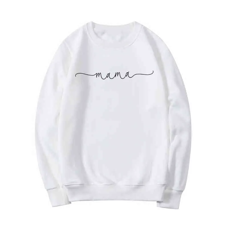 Mama sweatshirt mama cadeau zwangerschap aankondiging top hoodie nieuwe moeder cadeau vrouwen lange mouw sweatshirts grafische hoodies vrouwelijk y220810