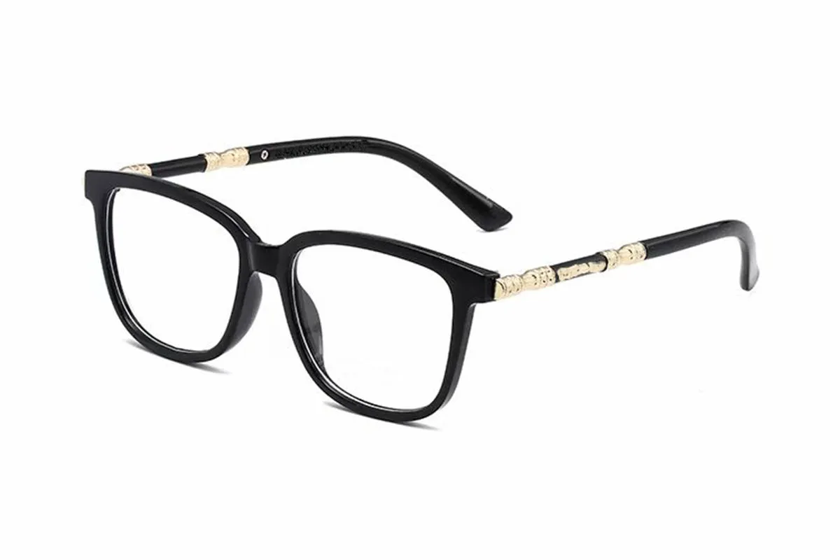 Lunettes optiques rétro populaires pour hommes, verre de soleil de style EVA, lunettes de soleil carrées à monture complète, étui en cuir avec hd clair l213B