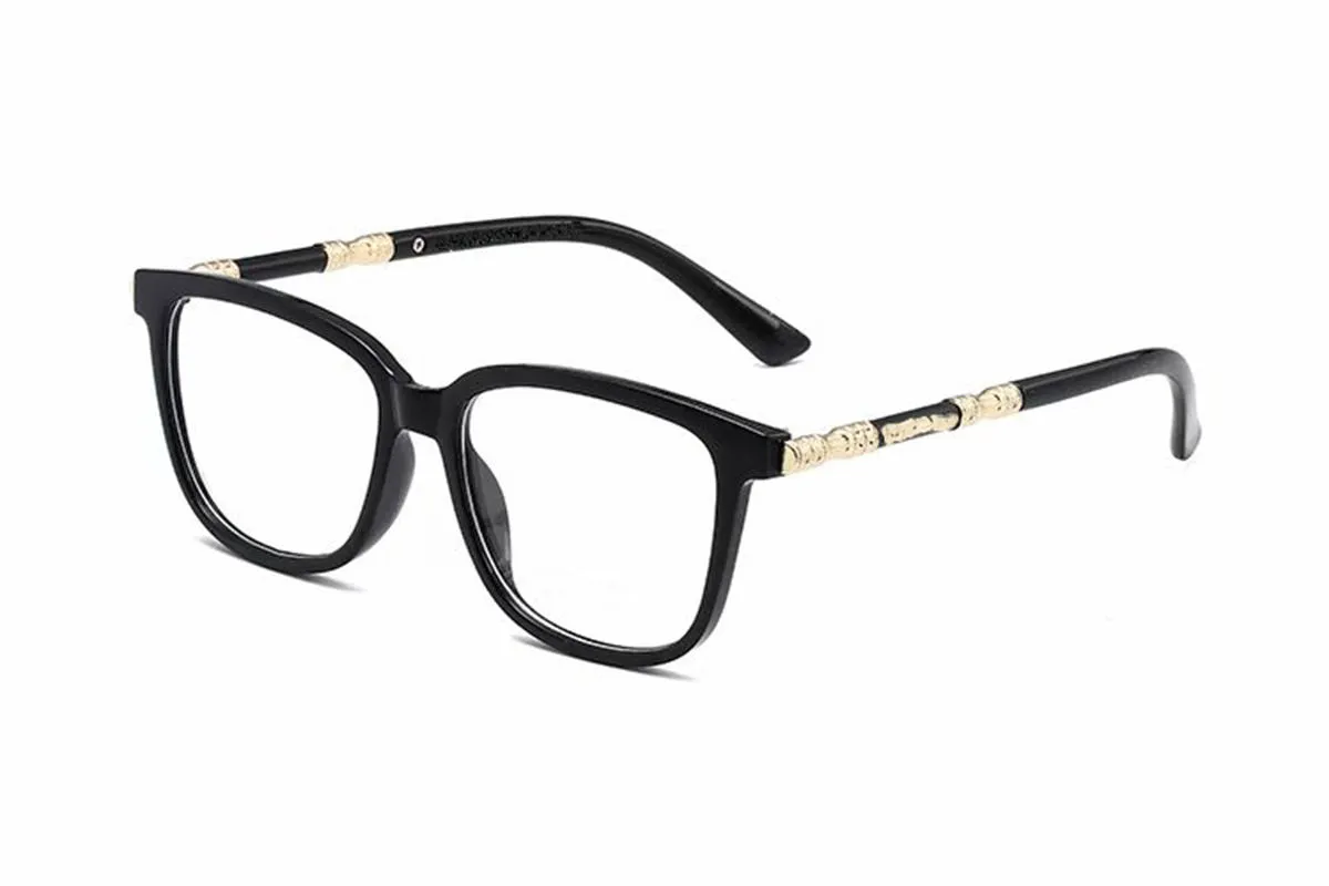 Popular retro men's optical eyeglasses EVA style sun glass designed square full frame sunglasses leather case with hd clear l246H