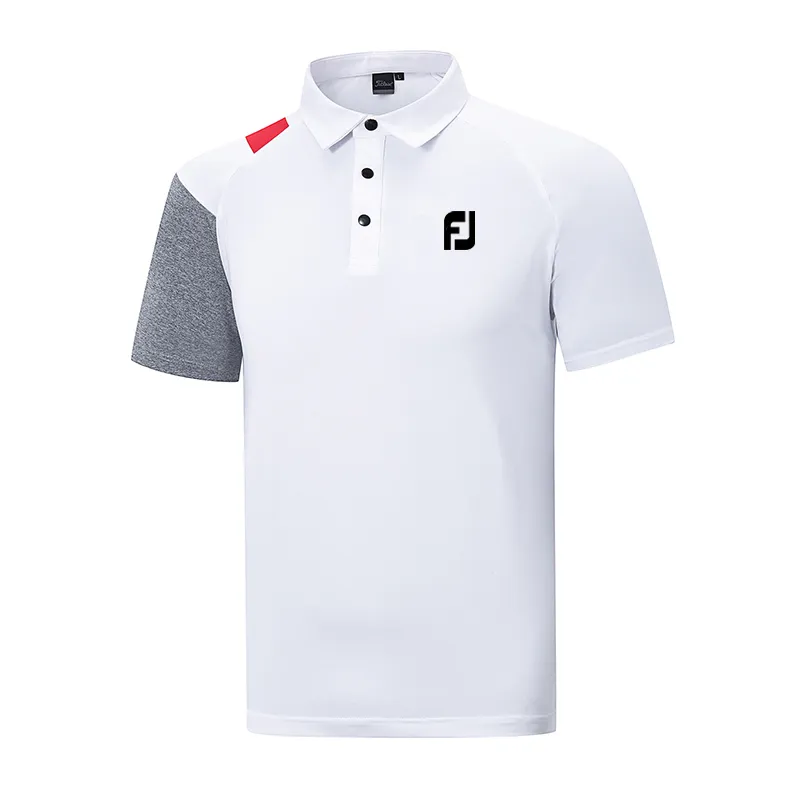 Roupas de golfe dos homens esportes lazer ao ar livre respirável secagem rápida verão t camisa polo topos mangas curtas 2207123947174