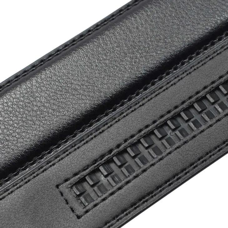 TopSelling Designer High Quality Genuine for Automatic Male Cummerbunds Leather Belt Men Black Belts 130cm Classic luxury