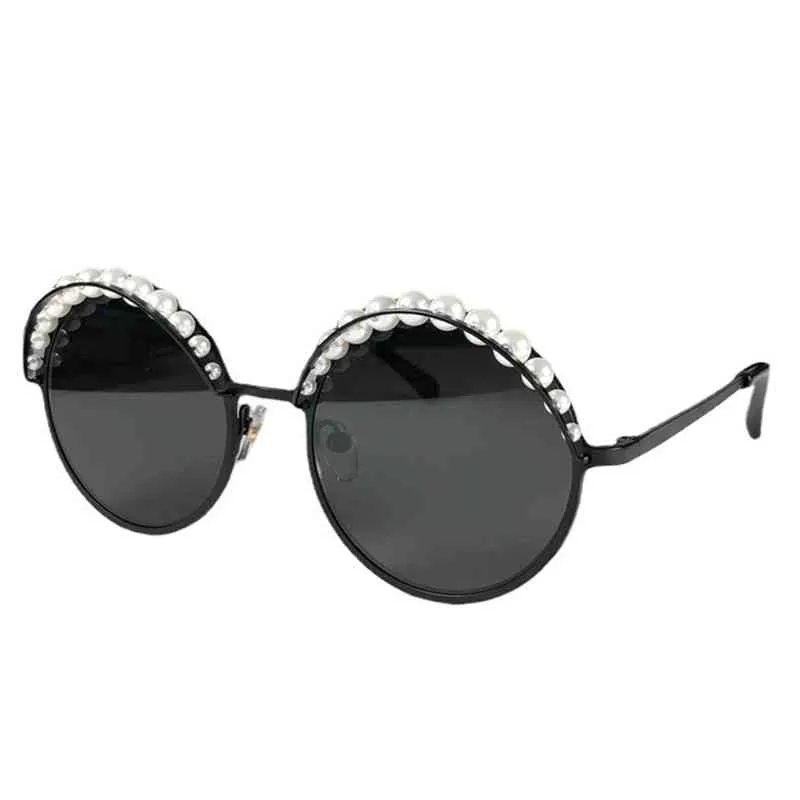 Óculos de sol de designer 10% de designer de luxo Novo óculos de sol masculinos e femininos 20% de desconto na versão da moda, pérola quente, igual