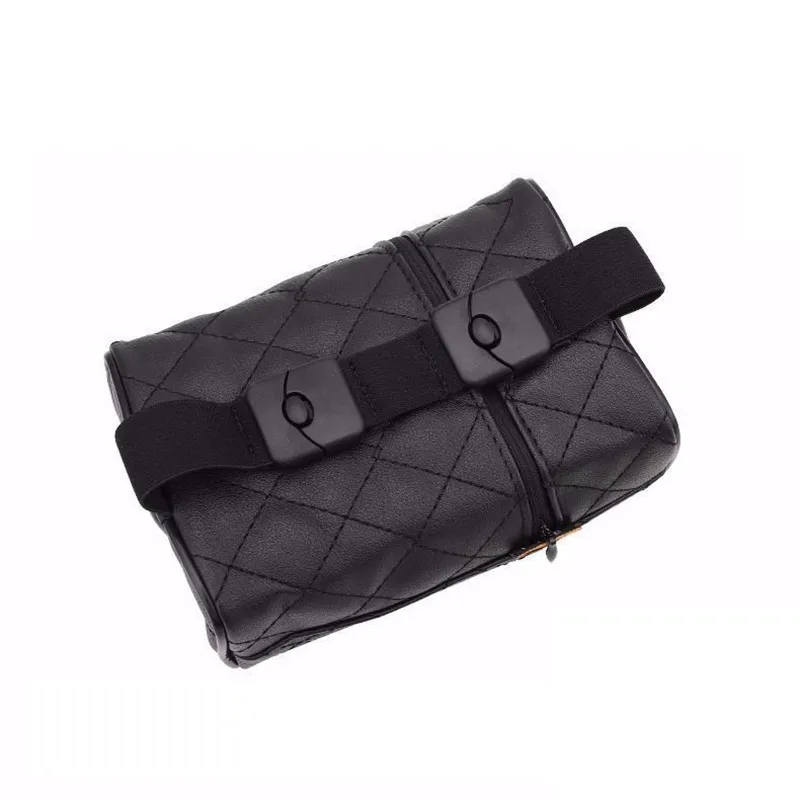 New Black Tissue Boxes with Disposable Napkins Tissue Boxes Car Accessories Tissue Bag Organizer Car Decoration Auto Storage