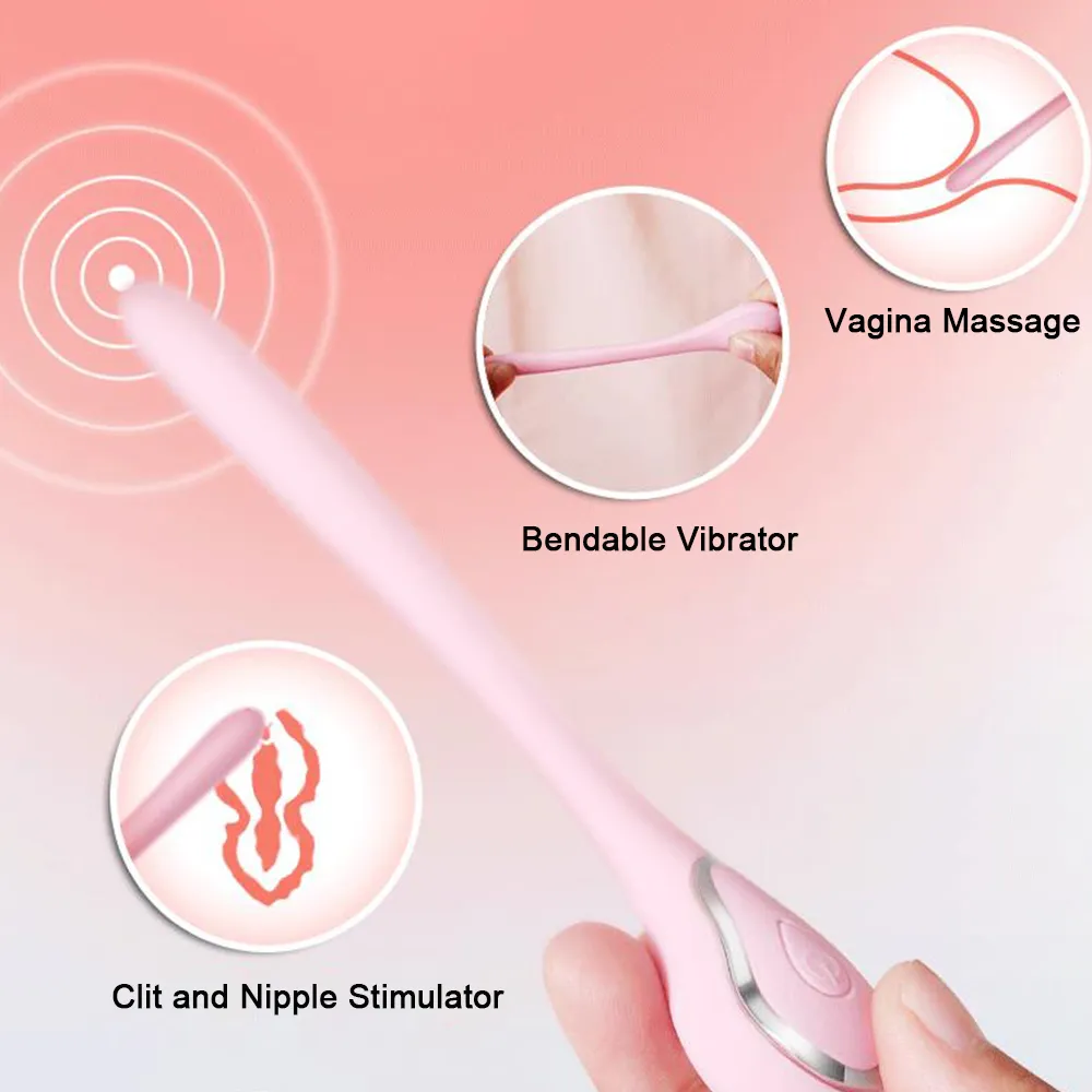 Vibrador Oral sexy Mini vibradores delgados para consolador para mujeres estimulador Vaginal de clítoris masturbador femenino enchufe juguetes anales