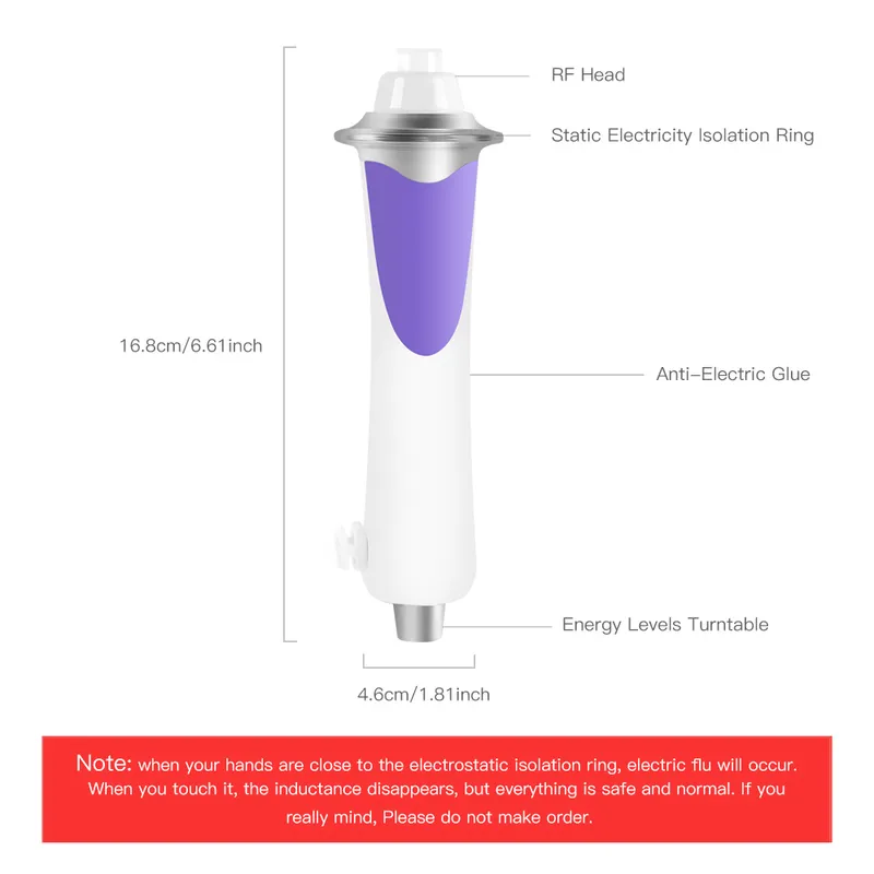 Ansikte Beauty Pen RF Mesoterapi Microcurrent Skin Drawing Lyft Radio Frequency Anti Wrinkle Red Light Therapy Skincare 2105185105041