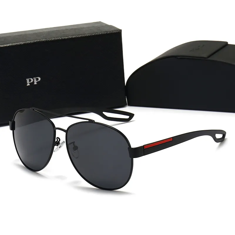 Summer okulary przeciwsłoneczne Mans okulary Womans Sun Sunglasses Unisex Fashion GlasseRetro Pełna ramka 6 kolor opcjonalny z opakowaniem pudełko 266c