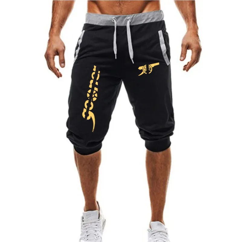 Mens workout running shorts Soft 3 4 Trousers gym Joggers Short Sweatpants men sport Shorts 220714