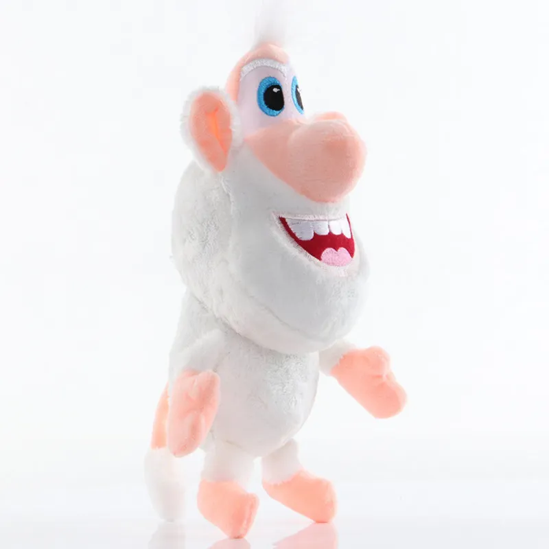38 cm Russie dessin animé petit cochon jouet blanc singe doux coton poupée d'action figurines cooper buba peluche toys 220623