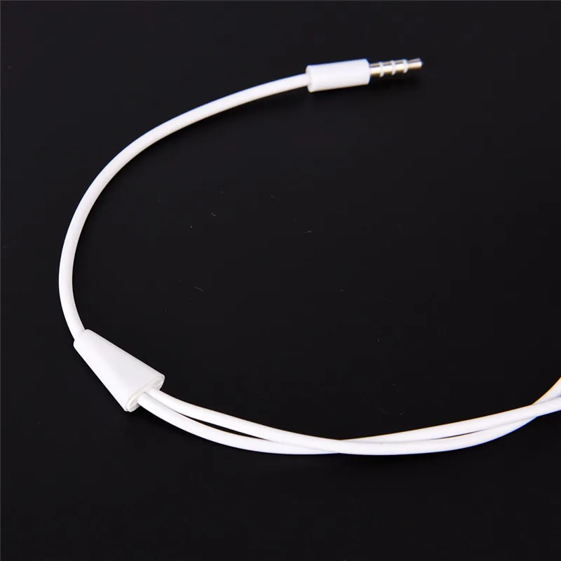 Y-Splitter-Kabel 3,5 mm 1 Stecker auf 2 Dual-Buchsen-Audiokabel für Kopfhörer-Headset-Kopfhörer MP3 MP4 Stereo-Stecker-Adapter-Buchse