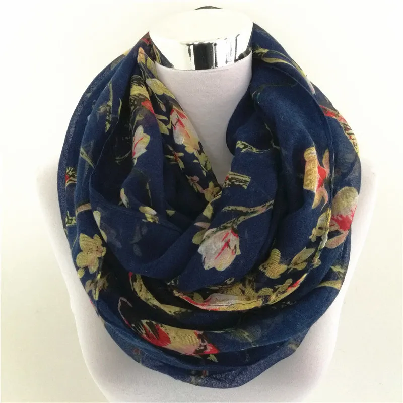 Pie oiseau imprimé Viscose Match Ipek Esarp boucle foulards fleur printemps enveloppes anneau écharpe pour les femmes 220516