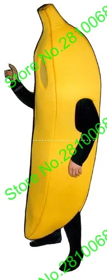 Mascote boneca traje syflyno fazer seis estilo de alta qualidade banana mascote traje frutas desenhos animados vestuário halloween aniversário 565