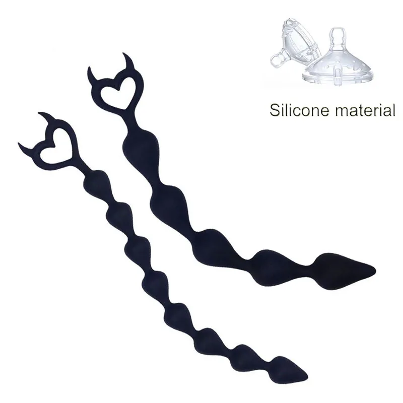 Perles anales longues de 36cm, Plug Anal, boutique sexy, boules de stimulateur en Silicone, masseur de Prostate, jouets pour adultes, femmes et hommes