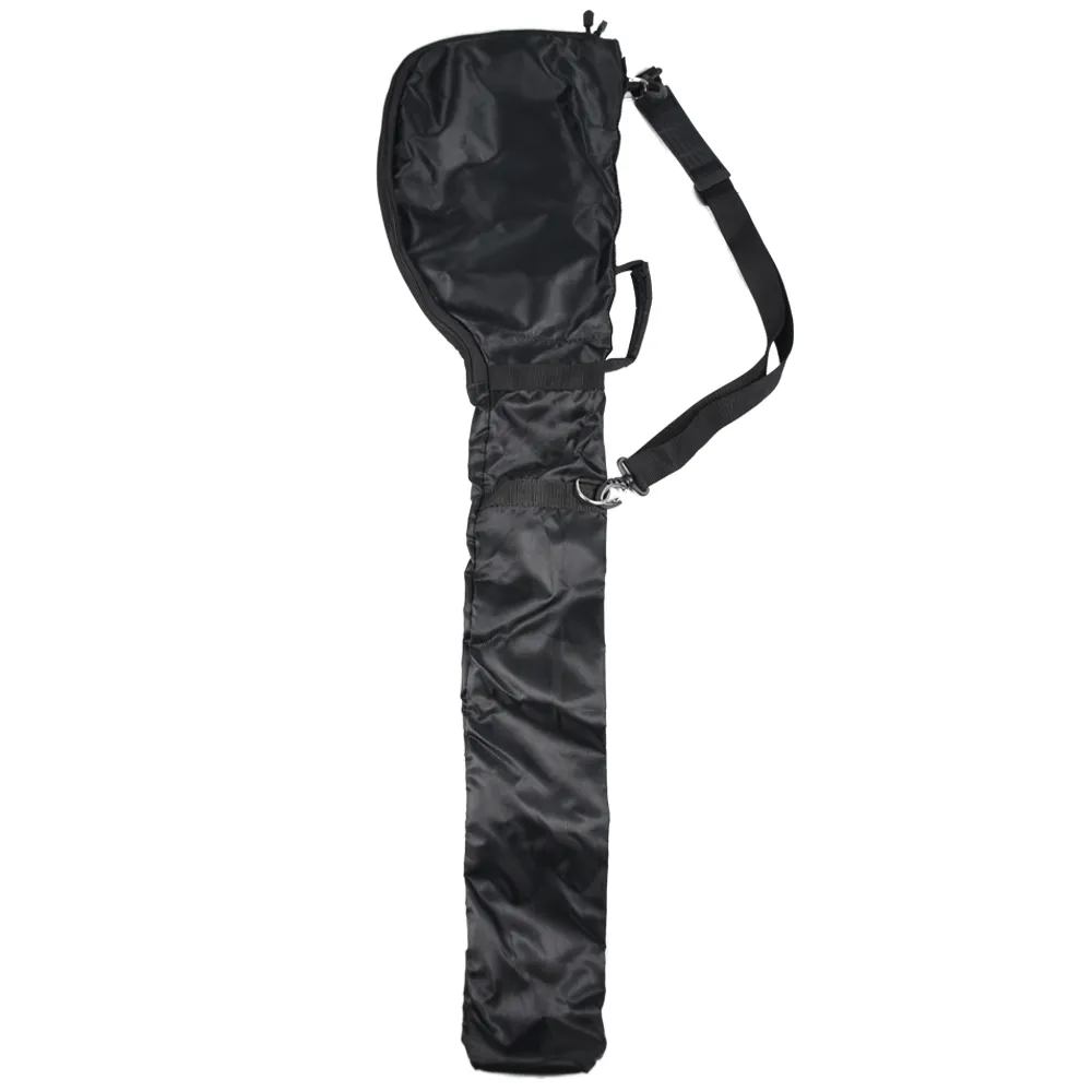 Сумка для гольф -пистолета Пакет упакован 5 клубов складываемые гольф -мягкие клубные сумки с пакетами на плечах клубных мешков черный гольф материал