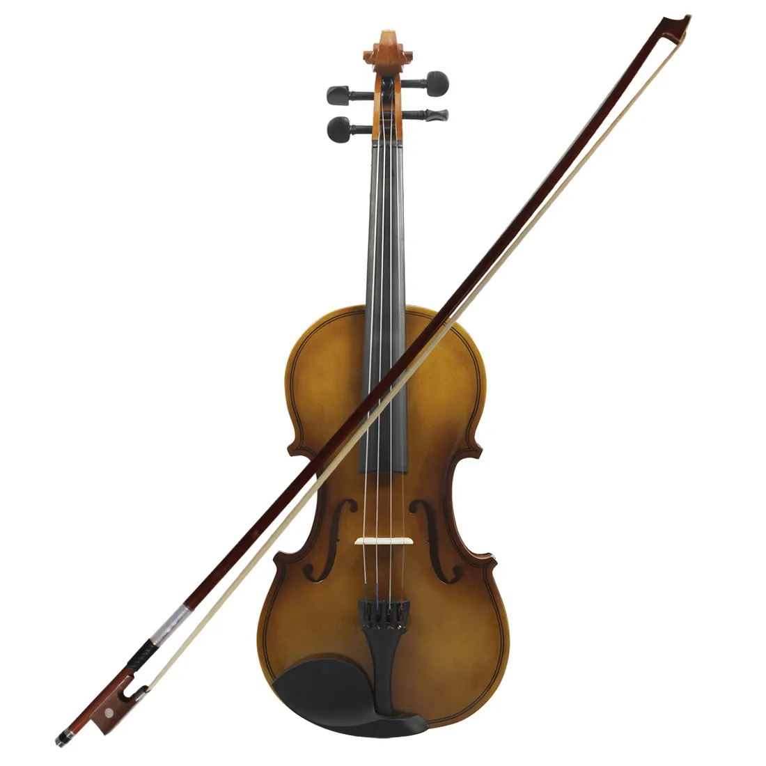 Ny stil Plastisk antikspecifikation 4/4 Violin Finely Polished Material Högkvalitativ nybörjare Professional Antik med låda