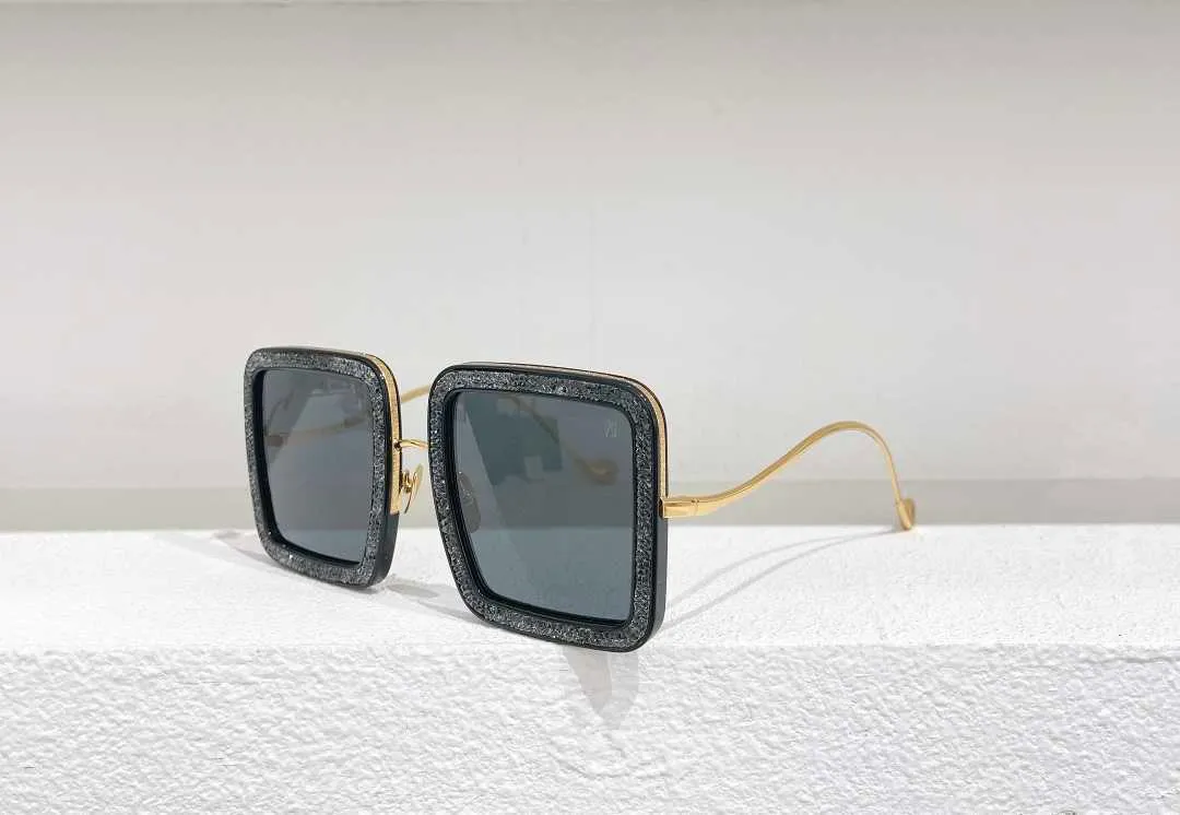 Европейская и американская модная большая рама Broken Diamond Sunglasses Шведские дизайнерские знаменитости.