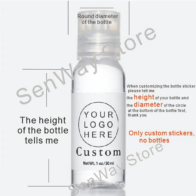 Bottiglia di disinfettante lavaggio a mano personalizzato labbra personalizzata lebbro pacchetti di imballaggio imballaggi matrimoni 220618
