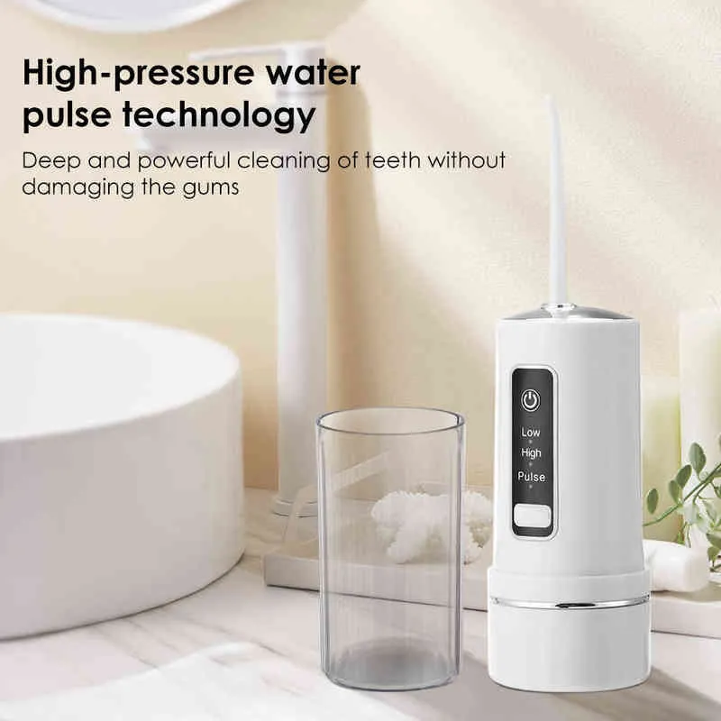 Wasser Flosser Dental Oral Irrigators Zahn Reiniger Zähne Bleaching Jet Zahnmedizin Werkzeug Hygiene Tragbare 2205103991401