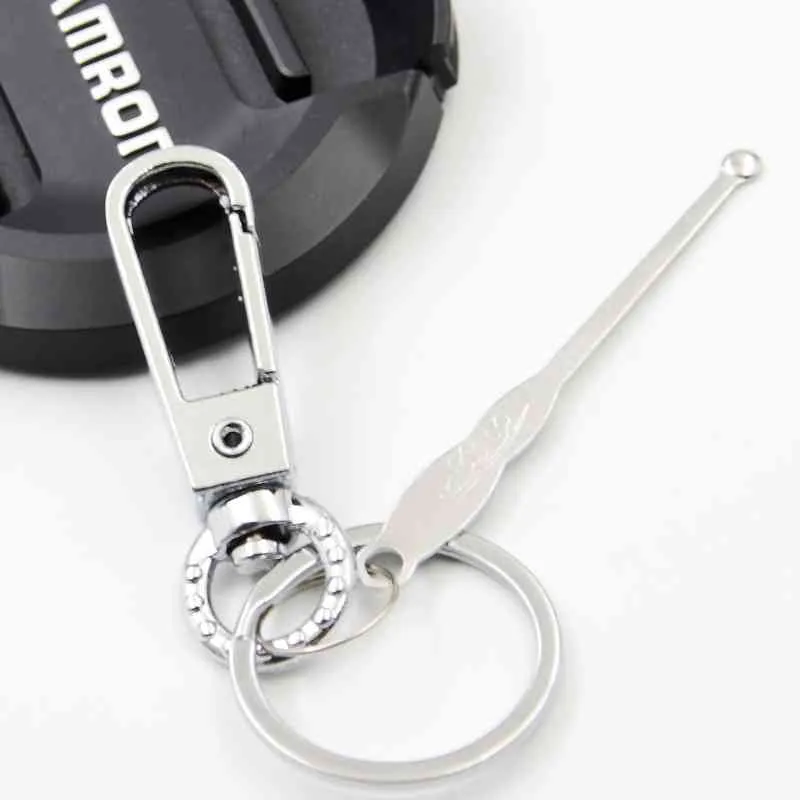 2 años yuan shop metal nocturno marking anillo barato llave de llave de autos simples