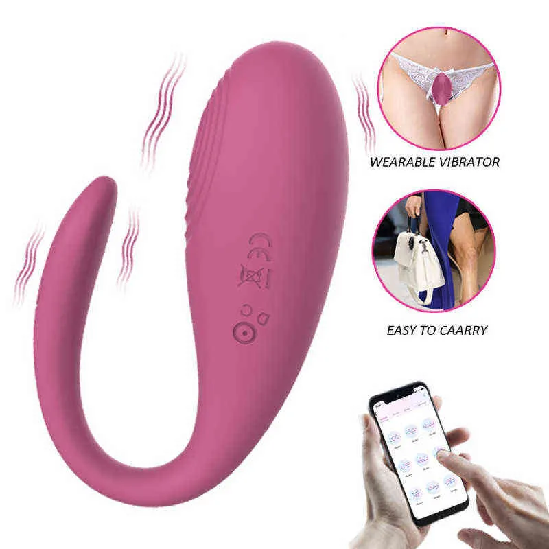 NXY vibratori all'ingrosso Smart App Wireless g Spot giocattoli del sesso le donne telecomando vibratore vibratore fenicottero clitoride inserto vibratore vaginale 0411