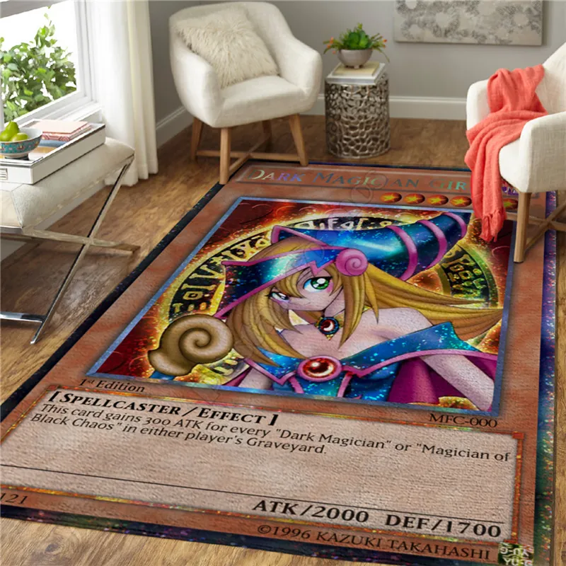 Anime character introduction Area Rug 3D All Over Printed Non-slip Mat Dining Room Living Soft Bedroom Carpet 05 220401