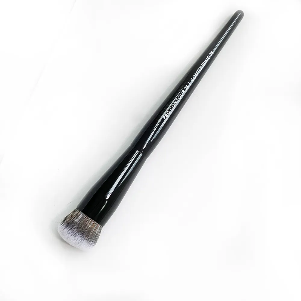 BlackPro Contour Makeup Brushes 78 - Högkvalitativt mjukt tätt syntetiskt hår Round Concealer Foundation Cream Skönhet Kosmetika Verktyg