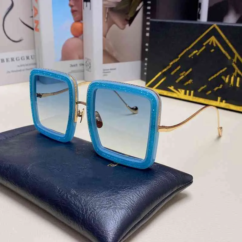 Дизайнерские солнцезащитные очки 2022 Новая коробка солнцезащитная глаза