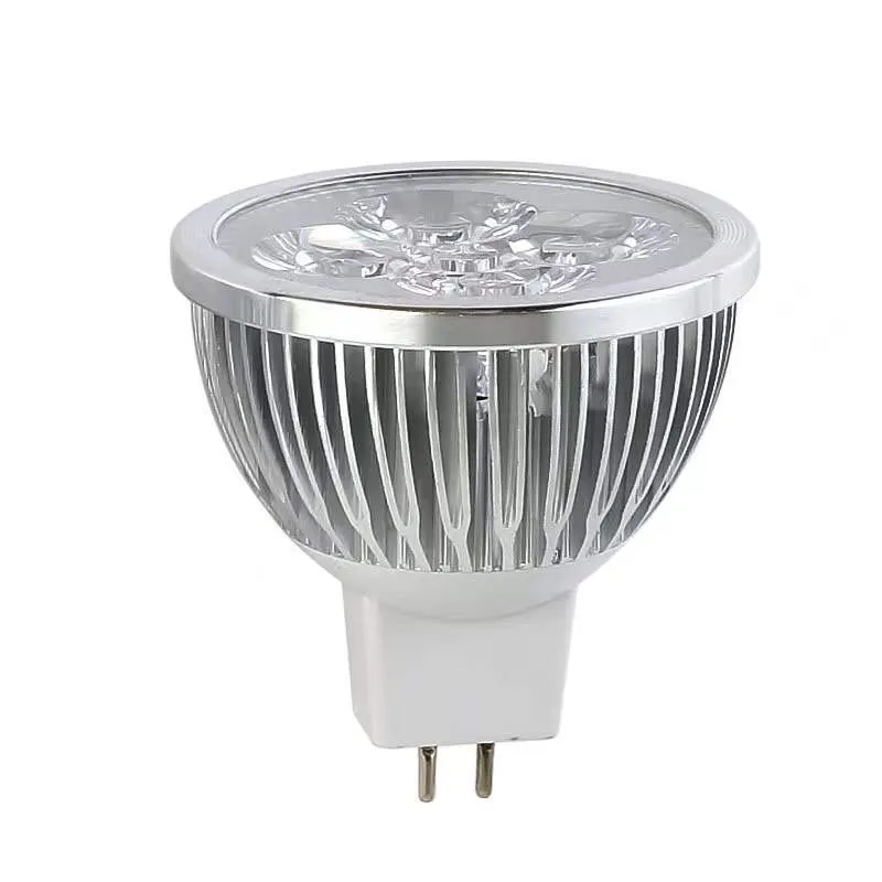 Chip de alta potência led spot light bulb mr16 3w 4 5 12v regulável led holofotes quente branco fresco lamp274p