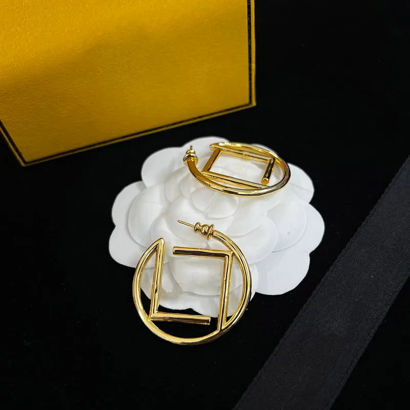 Boucles d'oreilles de créateurs hommes Fashion Gold Hoop Ooys Oreads Luxury Lady Femmes Hoops Oreing Party Party Engagement Bijoux For Bride Studs Lovers B194W