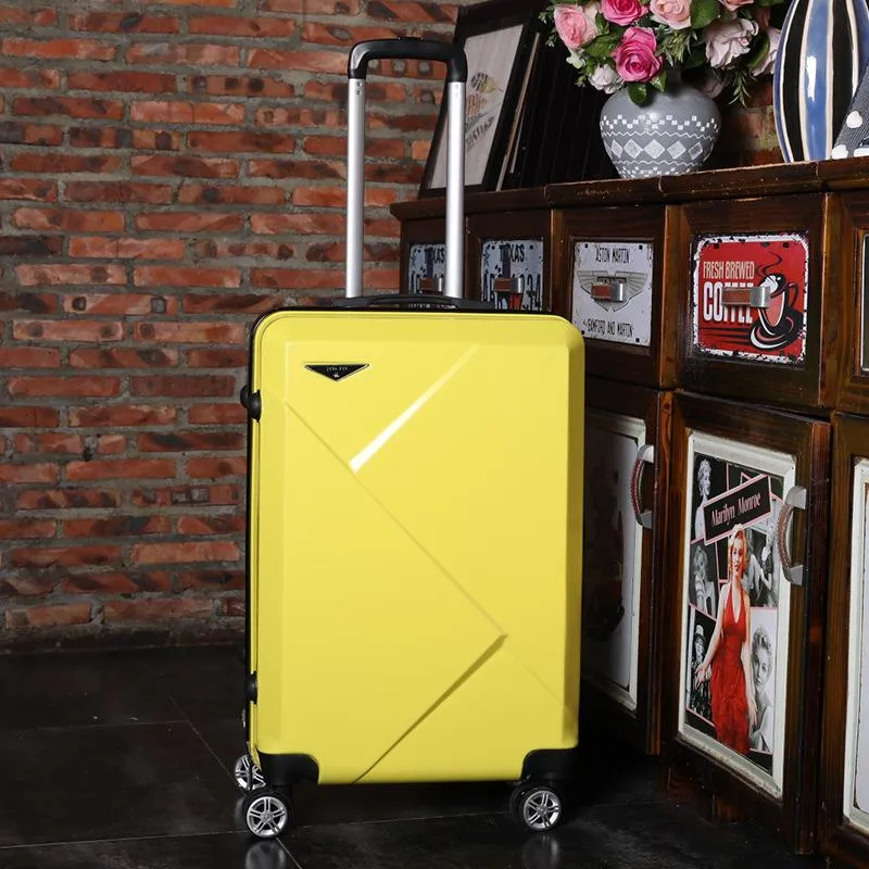 Valises 20''24 28 pouces valise de voyage à bagages roulants sur roues 20'' sac de chariot de cabine de transport ABS PC Fashion2593