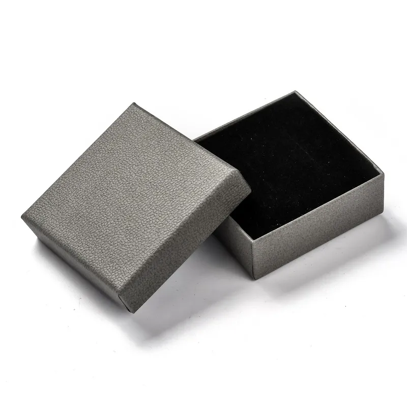 Diewelry Display коробка картонные кольцевые коробки с губкой для небольших часов ожерелья серьс